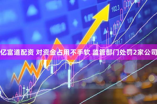 亿富道配资 对资金占用不手软 监管部门处罚2家公司
