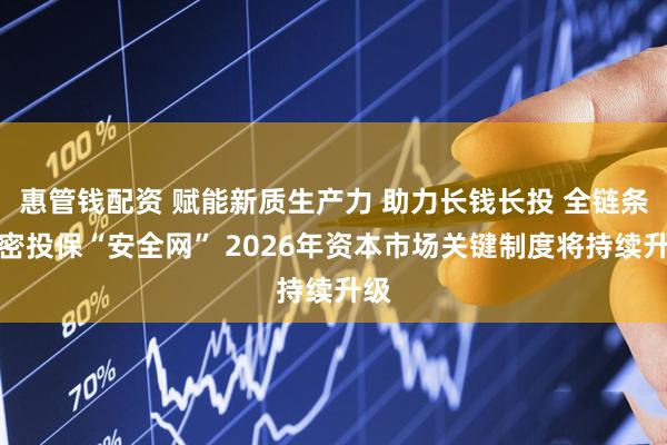惠管钱配资 赋能新质生产力 助力长钱长投 全链条织密投保“安全网” 2026年资本市场关键制度将持续升级
